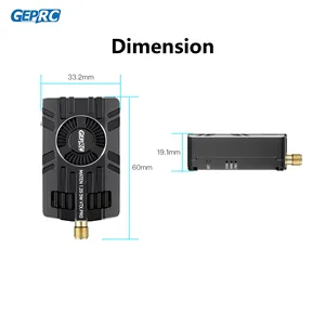 Precio al por mayor Geprc Maten 1.2g 5w VTX Pro de largo alcance con protocolo de control IRC Tramp para piezas de cuadricóptero RC DIY - Product Image 3