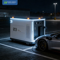 Chargeur mobile pour véhicules électriques JApower 120 kW 215 kWh – Batterie portable à charge rapide DC pour entrepôts logistiques et véhicules lourds