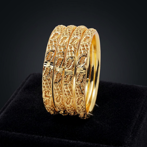 Bracelets en laiton plaqué or traditionnels religieux orthodoxes Bracelets de mode de luxe avec colorant or remplissage bijoux de mariage - Product Image 5