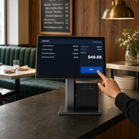 Mesin Kasir Sistem POS Retail Printer 58mm Supermarket Restoran Usaha Kecil Kasir Windows