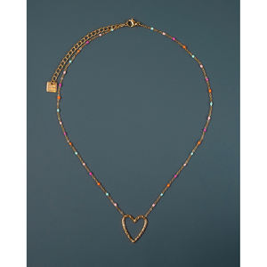 Collana da Donna YFB 386 Primavera Estate 44.5cm con Ciondolo in Smalto e Acciaio Inossidabile - Collana Moda all'Ingrosso - Product Image 2