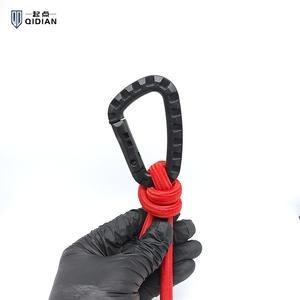 Cordon élastique en latex polyester Qidian 10 mm <span class=keywords><strong>avec</strong></span> <span class=keywords><strong>mousqueton</strong></span>, corde extensible haute résistance, résistant aux UV, 50 m, charge de rupture 1300 N - Product Image 3