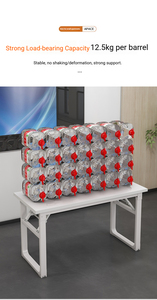 Wholesale Folding Office Conference Computer Study Working <strong>Desk</strong> <strong>Space</strong> <strong>Saving</strong> Strong Steel Frame Durable Folding Table - Product Image 6