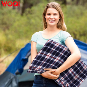 Woqi <span class=keywords><strong>Sac</strong></span> <span class=keywords><strong>de</strong></span> couchage confortable en polaire épaisse pour le camping en plein air et les voyages pour la chaleur - Product Image 6