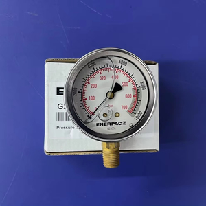 Máy đo áp suất thủy lực Enerpac g2535l 2.50 in. Mặt thấp hơn gắn kết Glycerine đầy 10,000 tối đa PSI - Product Image 1