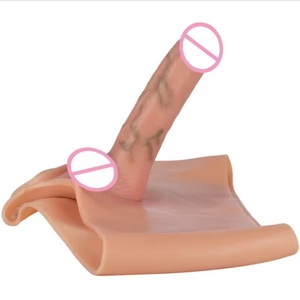 New Arrival SXXY Women's Wearable <b>Dildos</b> Silicone Pants Adult Sex Toys Solid <b>Dildos</b> Lesbian Sex Toy - Product Image 2