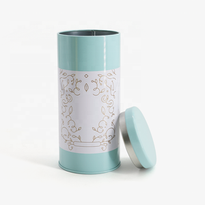 Bán Buôn Tùy Chỉnh Thiết Kế Kín Vòng Matte Tinplate Với Nắp Kim Loại Hộp Thực Phẩm Cấp Lưu Trữ Container Cà Phê Trà <span class=keywords><strong>Tin</strong></span> Có Thể - Product Image 4