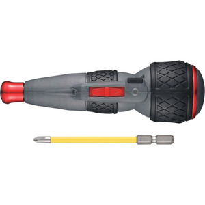 VESSEL Juego de Destornilladores Inalámbricos de Alta Velocidad 1200 RPM con Carga USB, Punta Magnética, 3 Puntas Intercambiables, Modelo 220USB-S1, Hecho en Japón - Product Image 1