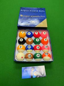 Billes de billard Aramith de haute qualité, ensemble de billes de billard premium, 15 billes de snooker numérotées, accessoires de jeu colorés - Product Image 2