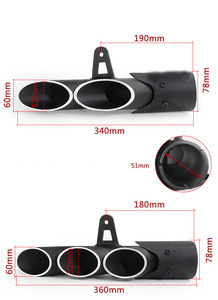 51mm universel <span class=keywords><strong>moto</strong></span> silencieux d'échappement deux trois sorties tuyau course évasion <span class=keywords><strong>Moto</strong></span> pour YZF R1 R3 R6 Z1000 S1000RR <span class=keywords><strong>CBR1000RR</strong></span> - Product Image 6