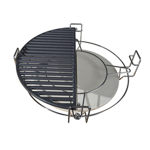 AUPLEX <span class=keywords><strong>barbecue</strong></span> grill fumeur fonte diviser et Conquer système de cuisson BBQ KAMADO céramique charbon de bois Grill accessoires outils - Product Image 3