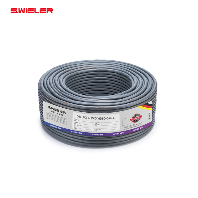 Custom Dmx Light Control Cable Pure Copper Low Interference 2Conductor XLR Dmx 512 signal Cable Wire Cable DMX 110 Ohm Roll 100M