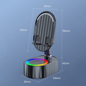 Smart Sensor <b>Stand</b> <b>Speaker</b> Wireless for <b>Speaker</b> <b>Desk</b> Vertical Tablet <b>Stand</b> Charging 5-in-1 ABS Material for Home & Office - Product Image 6
