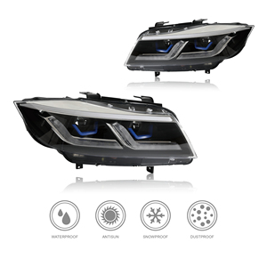 Luz de Señal de Giro con Interruptor DRL <span class=keywords><strong>Blanco</strong></span> Modificado de 12 V, Nueva para Conjunto de Faros Delanteros de la Serie 3 E90 2004-2011 - Product Image 4
