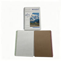 Carnet à spirales personnalisé imprimé, carnet de voyage A5 en gros, carnet à spirales à couverture rigide