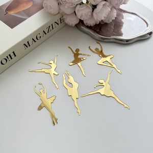 Décoration de gâteau en acrylique « Honey And Sweetness Ballet Girl », lot de 6 pièces, pour fête d'anniversaire - Product Image 2