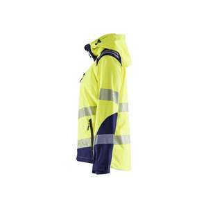 BLAKLADER - 479125133389XL Women’s <b>Hi</b>-<b>Vis</b> <b>Softshell</b> <b>jacket</b> Yellow/Navy blue - EAN 7330509776612 <b>HI</b>-<b>VIS</b> WORKWEAR - Product Image 5