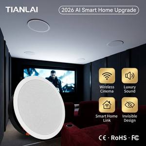 <span class=keywords><strong>Altavoz</strong></span> de Techo Inteligente WiFi TL-A502, <span class=keywords><strong>Altavoz</strong></span> de Techo Activo con Amplificador Incorporado, Inalámbrico, de 2 Vías, Empotrable - Product Image 3