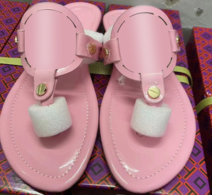 Sandalias Planas Cómodas para Mujer, Nuevas, Coloridas, de Verano, con Parte Superior de Cuero, Plantilla Ligera, Antideslizantes, <span class=keywords><strong>Chanclas</strong></span> Casuales - Product Image 2
