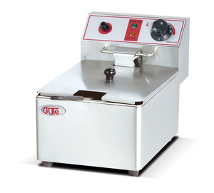 Friteuse électrique de comptoir en acier inoxydable de qualité commerciale pour usage domestique et professionnel - Product Image 1