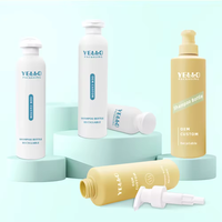 Fabricants chinois de flacons cosmétiques vides en plastique HDPE mat de 300 ml et 500 ml pour conditionneur, lotion corporelle, shampoing