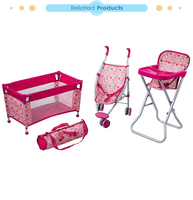 Fei Li Toys Ensemble de poupées de luxe 4 en 1 personnalisé pour enfants, jeu d'imitation, ensemble de jouets pour enfants