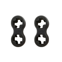 Conector Doble Flexible de ABS Sólido, Bloques de Construcción MOC Multicolores en Oferta, Repuestos para Ingeniería STEM No.45590