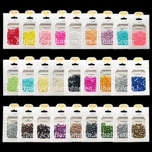 Perles rondes de différentes tailles pour l'<span class=keywords><strong>art</strong></span> des ongles, accessoires, demi-perles rondes en ABS, strass pour la décoration de vêtements et l'<span class=keywords><strong>art</strong></span> des ongles - Product Image 1