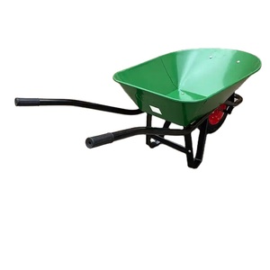 Vente chaude 0.5-1.0mm Plateau en acier Entrepreneurs Brouette Brouette robuste pour la construction Béton et fumier agricole - Product Image 1