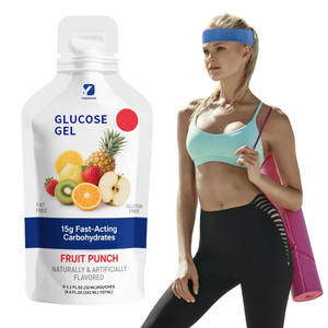 Rasa pukulan <span class=keywords><strong>Gel</strong></span> glukosa peran cepat kantong 32ml meningkatkan energi meningkatkan penggunaan darurat gula darah rendah - Product Image 1