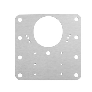 Placa de reparación de bisagras de acero inoxidable para fijación de puertas de armario, montaje en superficie, duradera y antirustica - Product Image 4