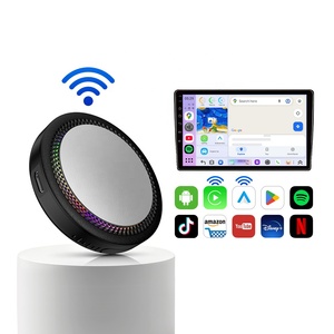 GT8H HD Android 15 CarPlay Ai box 8GB 5G LTE SIM qcm Qualcomm 6350 Android Auto ADAPTER Sm6350 aibox YouTube OEM สำหรับรถยนต์ - Product Image 1