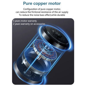 Luce multifunzionale con vento freddo 18W 220V ventilatore <span class=keywords><strong>a</strong></span> soffitto senza lama con luce <span class=keywords><strong>a</strong></span> LED e telecomando - Product Image 6