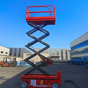 Piattaforma Elevatrice a Forbice Elettrica 12m per Sollevamento, Trazione e Posizionamento - Product Image 5