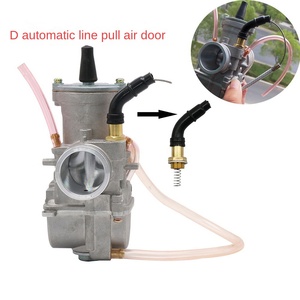 Kit di Aggiornamento Carburatore PE per Moto, Avviamento Manuale CNC, Valvola dell'Acceleratore Rinforzata, Meccanismo di Azionamento a Cavo in Plastica Resistente - Product Image 6