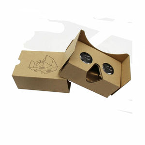 カスタム印刷された紙<span class=keywords><strong>3D</strong></span>バーチャルリアリティメガネGoogle段ボールVRガラスAndroid IOS用 - Product Image 6