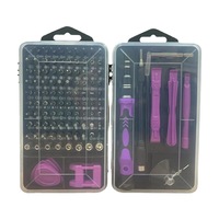 Vente chaude 115-en-1 Ensemble complet d'outils à main pour la réparation de téléphones portables Utilisation de bricolage avec boîte de personnalisation OEM et emballage de boîtier