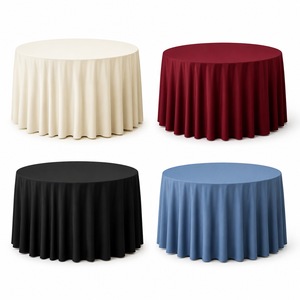Nappe de table imperméable et résistante aux plis, idéale pour les restaurants, buffets, pauses-café et services de traiteur - Product Image 1