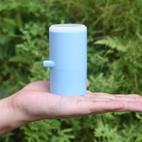 Mini pompe à air électrique rechargeable par USB-C, gonfleur de matelas de camping en plastique, dégonfleur portable sans fil 180L/min