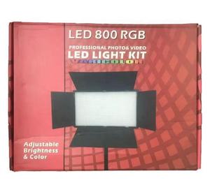 Lampe de trépied professionnelle pour la photographie vidéo RGBLED600 RGBLED800, étanche, antichoc, 2700-7000K, 40W 50W, lumière de remplissage, selfie, téléphone - Product Image 1