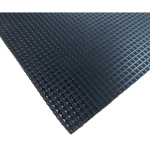 Fabrika Sıcak Satış 250% Uzama Oranlı Siyah Stabil Kaliteli Kaymaz Elastik Piramit Kauçuk Levha Endüstriler İçin - Product Image 3
