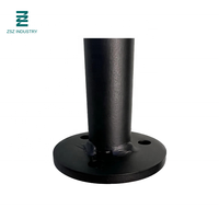Newel moderne Post Metal Newel avec Base ronde 1-3/16 "x 44"