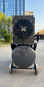 7.5KW 10HP vsd Máy nén khí trục vít 42cfm 120psi 380V 50Hz với bánh xe tăng 30gal cho các cửa hàng sửa chữa ô tô - Product Image 4