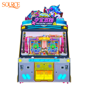 Machine à poussoir de pièces SOURCE Premium Treasure Chest pour deux joueurs, offre spéciale, haute rentabilité, récompense par loterie pour parc d'attractions intérieur - Product Image 2