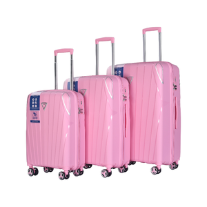 Custom Large Aluminium <strong>Trolley</strong> 20 24 28 PP Suitcase Luggage Sets with TSA Lock Travel Suitcase - Product Image 3