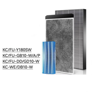 คุณภาพสูง สภาพใหม่ ไส้กรองคาร์บอนกัมมันต์สำหรับ<span class=keywords><strong>เครื่อง</strong></span>ฟอกอากาศชาร์ป รุ่น KC/FU-Y180SW ไส้กรอง DB/GD/DD/WE/GB10-W/P/A - Product Image 1