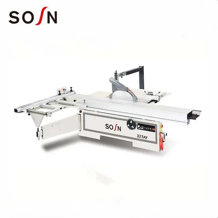 3200Mm Trượt Bảng Saw Máy Bảng Điều Chỉnh Saw Chế Biến Gỗ Máy Móc Hai Năm Bảo Hành Freud Blade CE