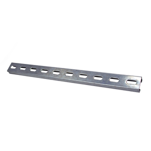 Materiale di alta qualità su misura in metallo scanalato Unistrut zincato C Channel Strut Rail - Product Image 3