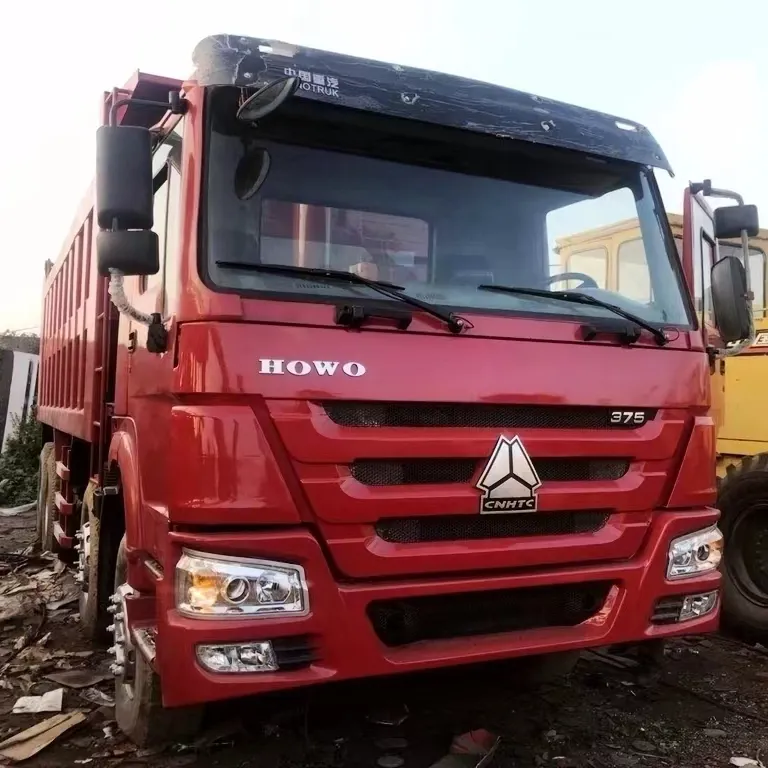 Gute Qualität gebrauchte Muldenkipper Howo Truck Gebrauchte Trucks von chinesischen Marken