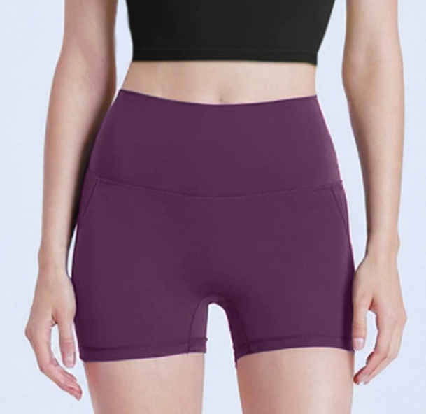 High-Waist Activewear Pants: back view showing construction, seams and support